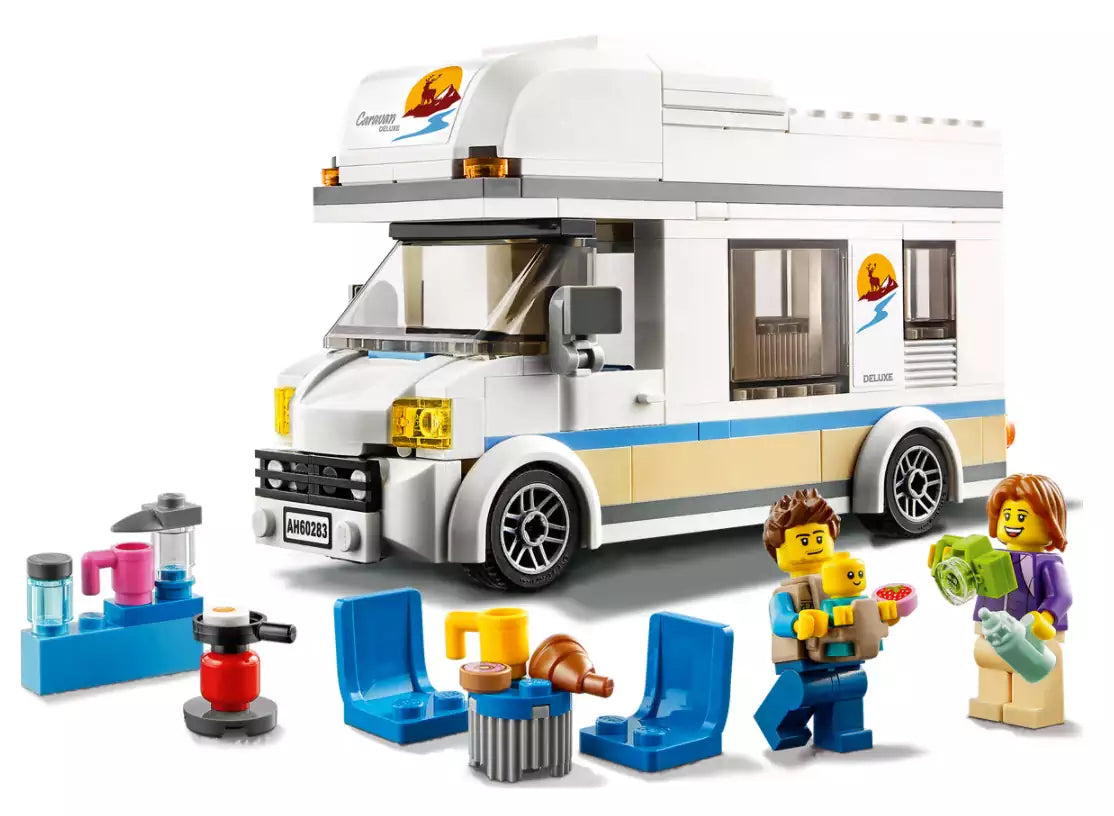 Inhalt: LEGO City 60283 Ferien-Wohnmobil