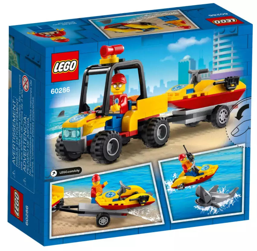 Box Rückseite: LEGO City 60286 Strand-Rettungsquad