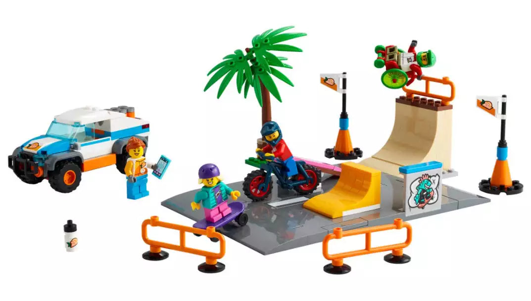 Inhalt: LEGO City 60290 Skate Park