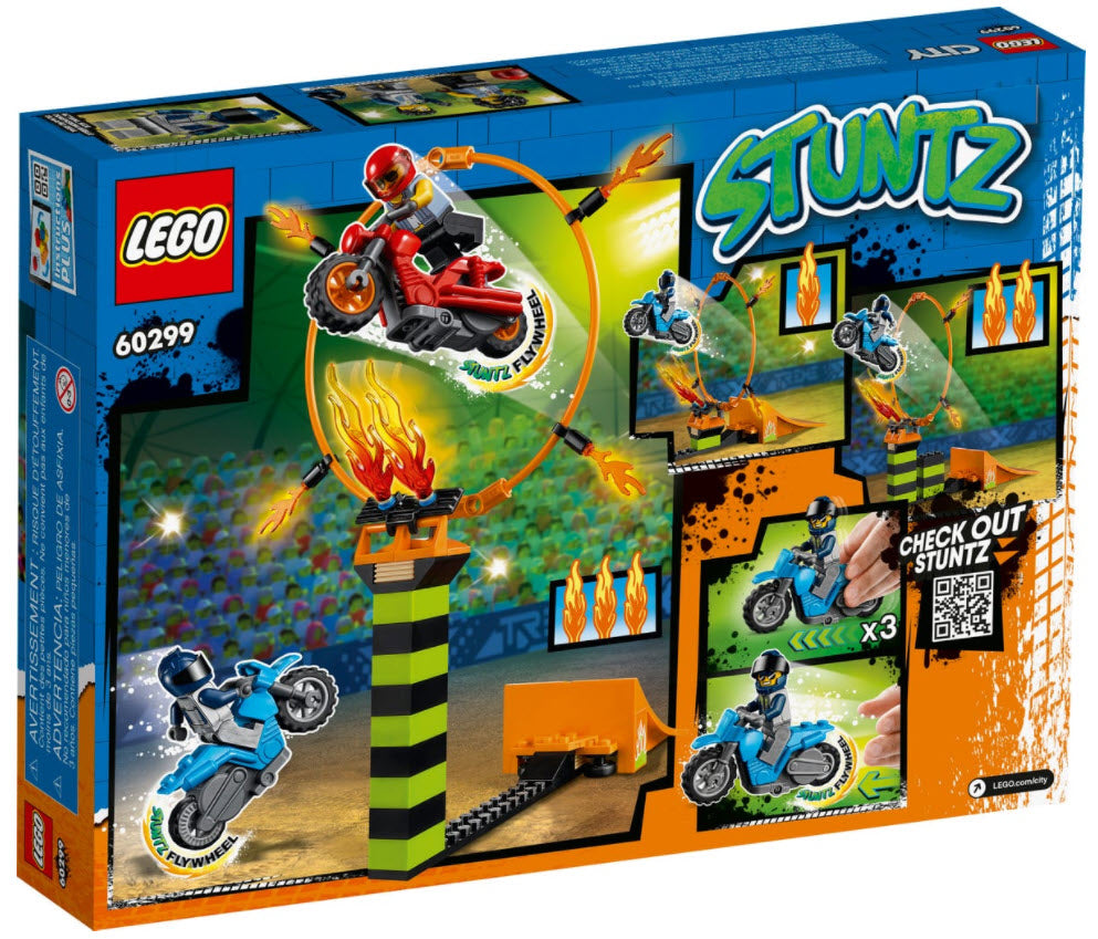 Box Rückansicht: LEGO City 60299 Stunt-Wettbewerb