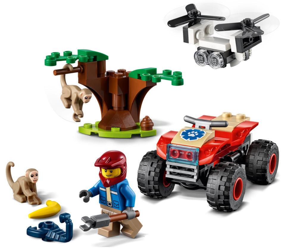 Detail 1: LEGO City 60300 Tierrettungs-Quad