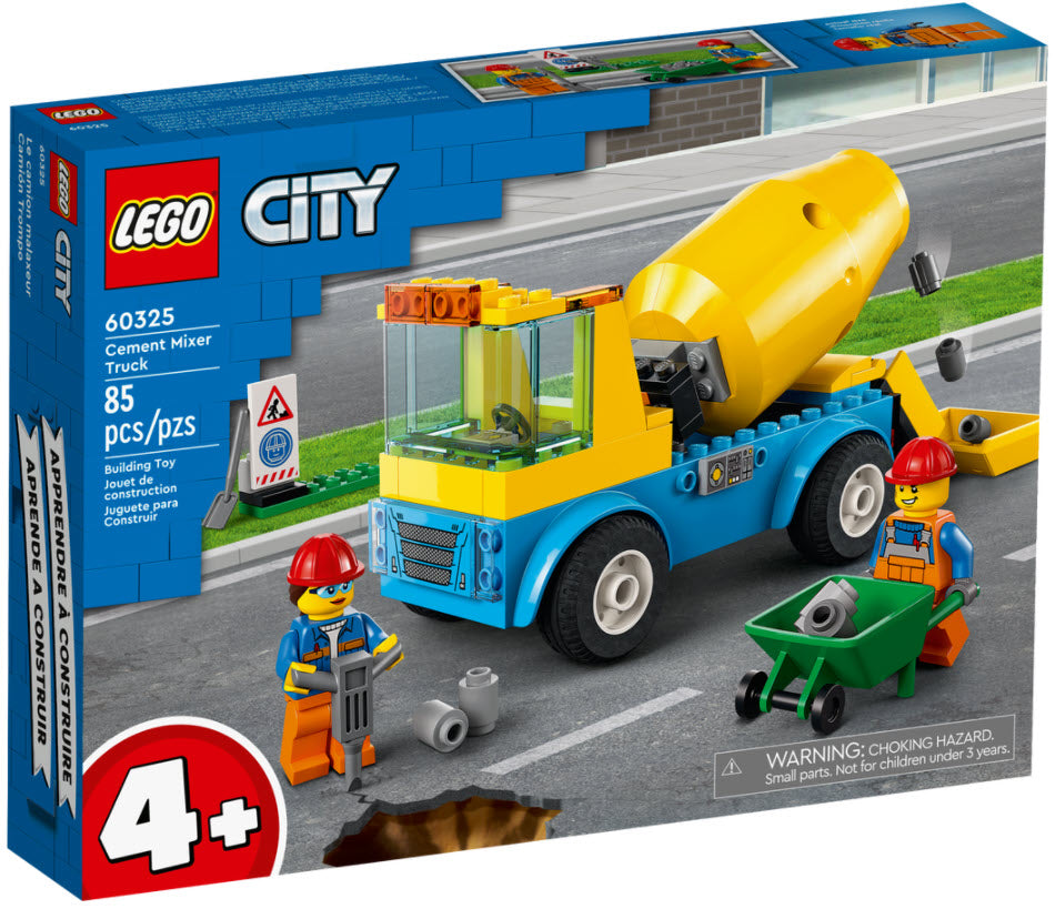 LEGO City 60325 Betonmischer