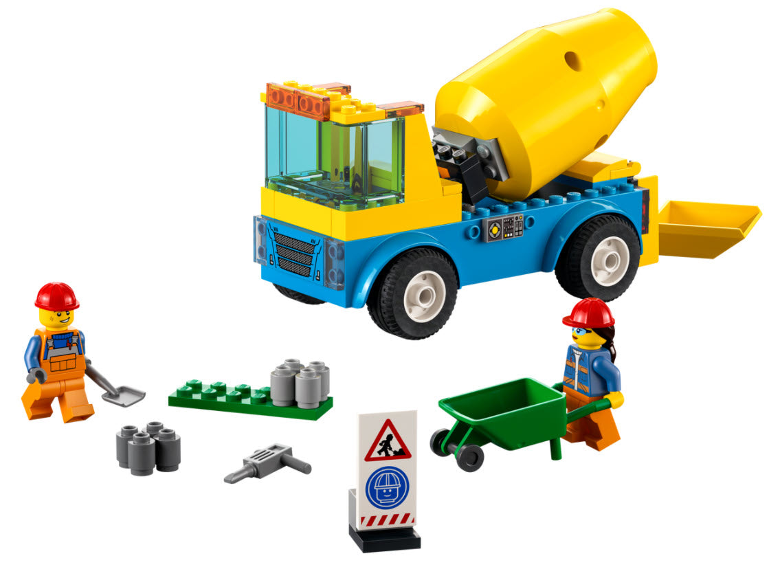 Inhalt: LEGO City 60325 Betonmischer