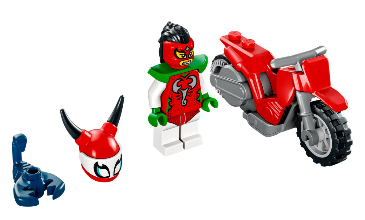 Inhalt: LEGO City 60332 Skorpion-Stuntbike