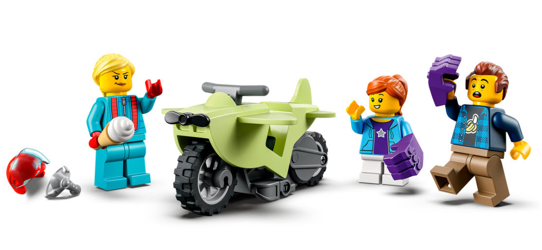 Minifiguren: LEGO City 60338 Schimpansen-Stuntlooping