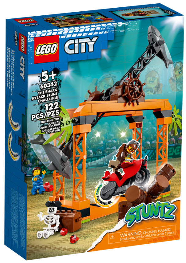 LEGO City 60342 Haiangriff-Stuntchallenge