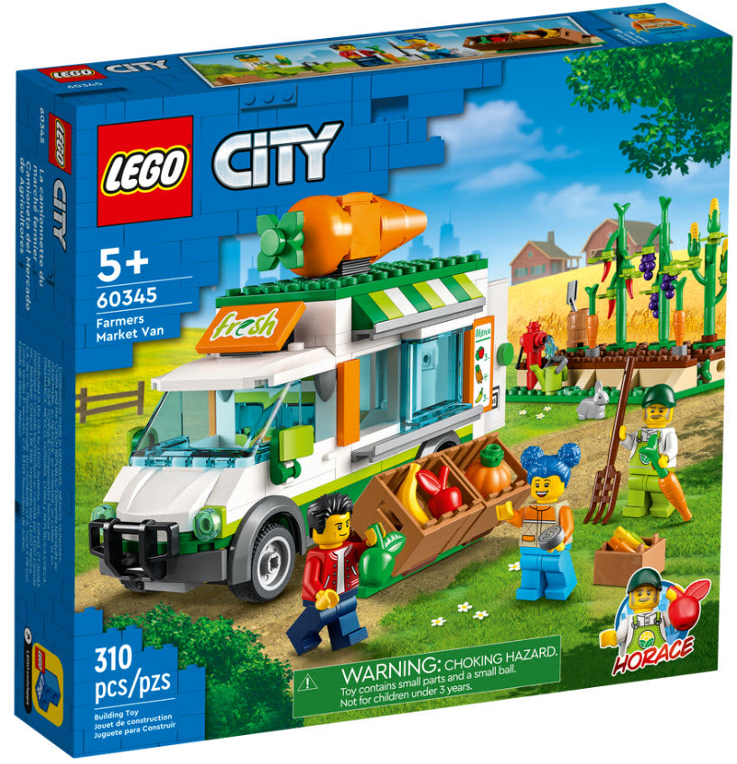 LEGO City 60345 Gemüse-Lieferwagen