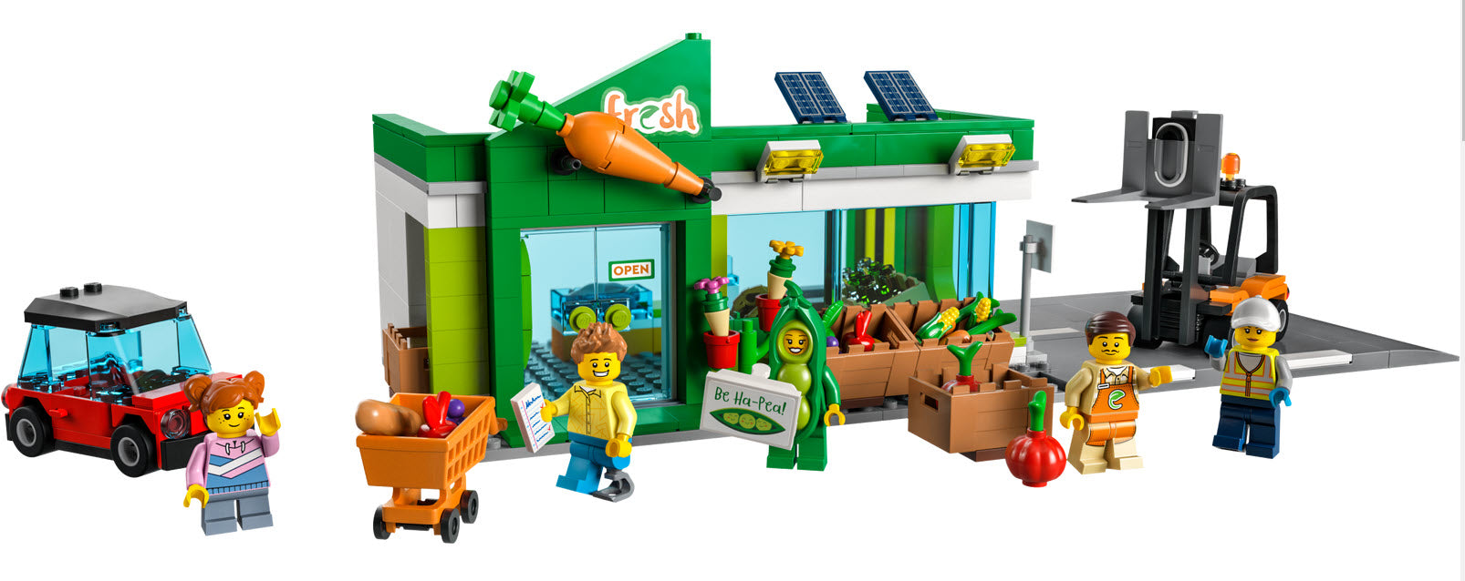 Inhalt: LEGO City 60347 Supermarkt