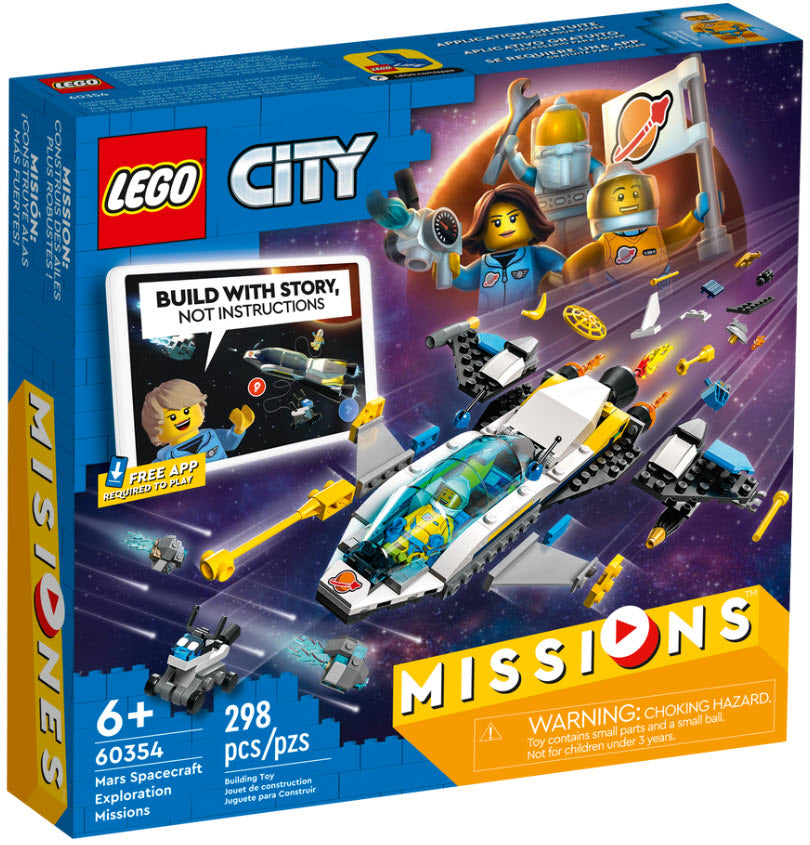 LEGO City 60354 Erkundungsmissionen im Weltraum