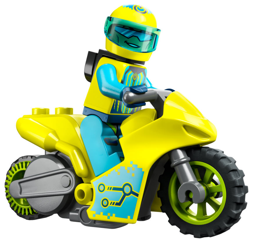 Inhalt: LEGO City 60358 Cyber-Stuntbike