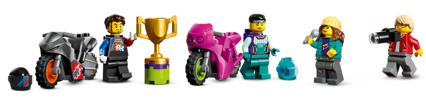 Minifiguren: LEGO City 60361 Ultimative Stuntfahrer-Challenge