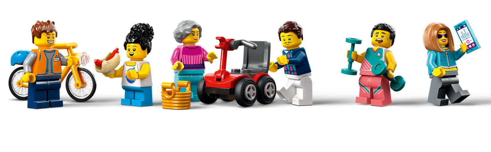 Minifiguren: LEGO City 60365 Appartementhaus