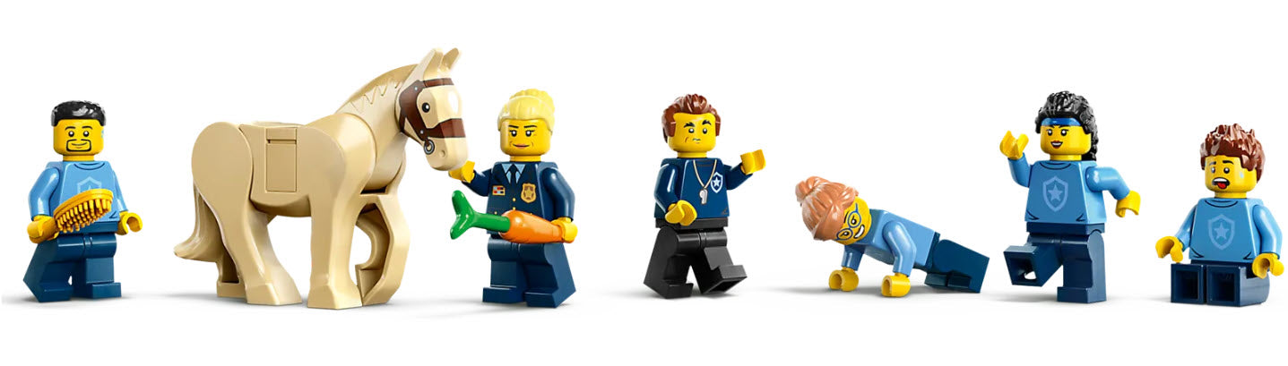 Minifiguren: LEGO City 60372 Polizeischule