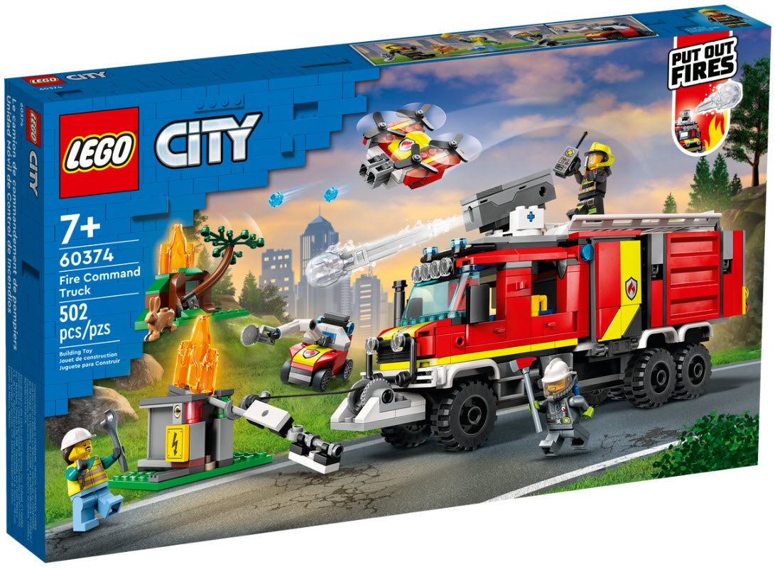 LEGO City 60374 Einsatzleitwagen der Feuerwehr