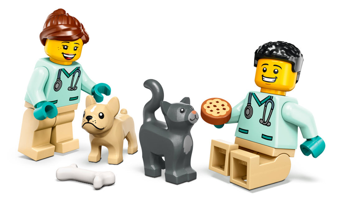 Minifiguren: LEGO City 60382 Tierrettungswagen