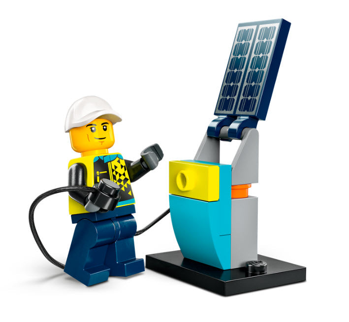 Minifiguren: LEGO City 60383 Elektro-Sportwagen