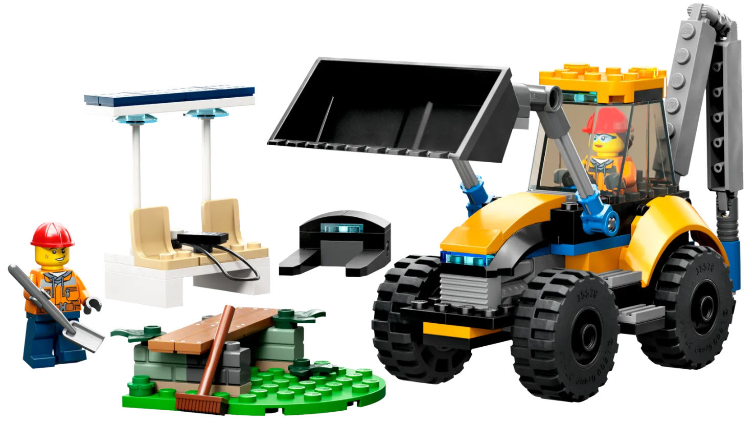 Inhalt: LEGO City 60385 Radlader