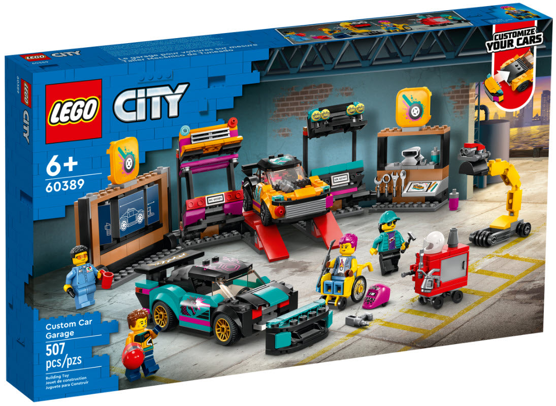 LEGO City 60389 Autowerkstatt