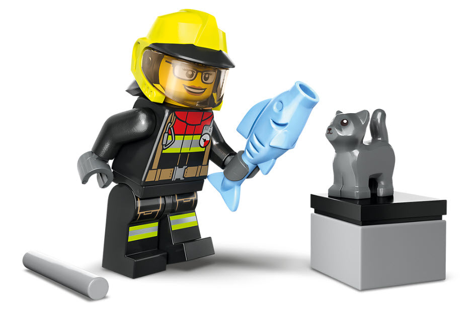 Minifiguren: LEGO City 60393 Feuerwehr-Pickup