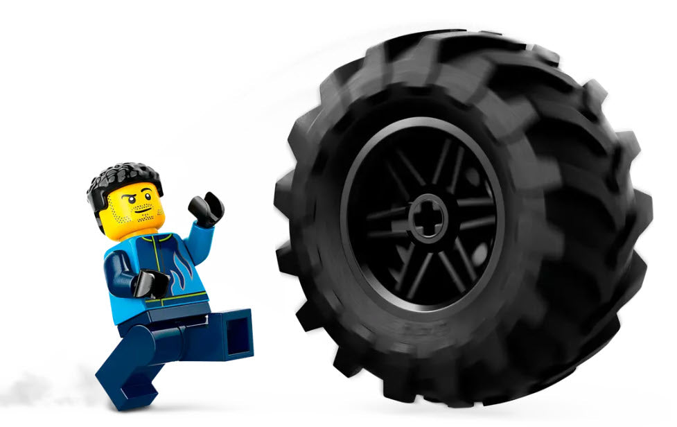 Minifiguren: LEGO City 60402 Blauer Monstertruck