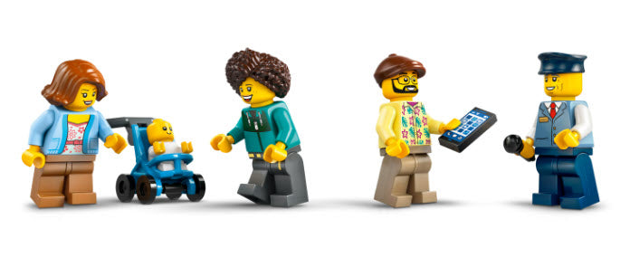 Minifiguren: LEGO City 60407 Doppeldeckerbus