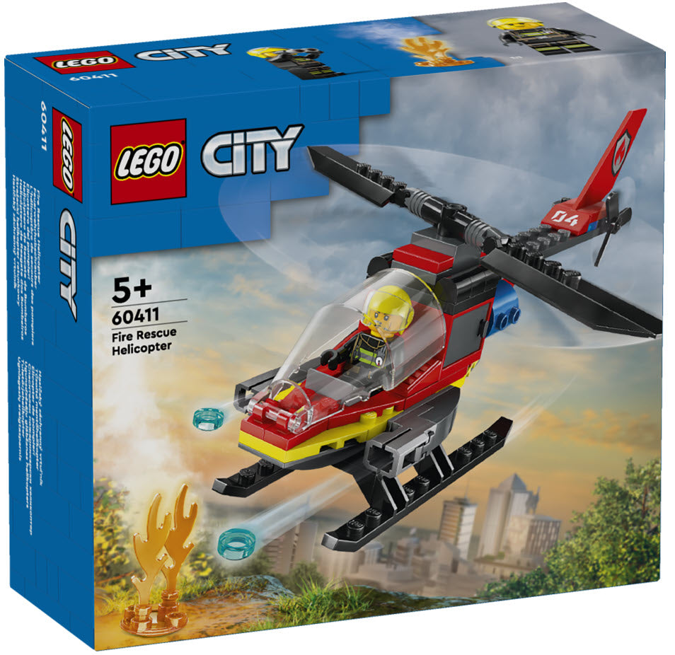 LEGO City 60411 Feuerwehrhubschrauber