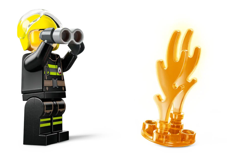 Minifiguren: LEGO City 60411 Feuerwehrhubschrauber
