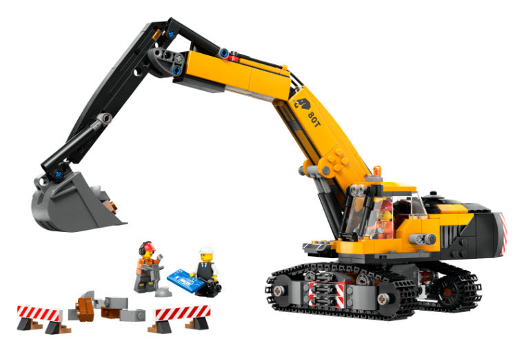 Inhalt: LEGO City 60420 Raupenbagger