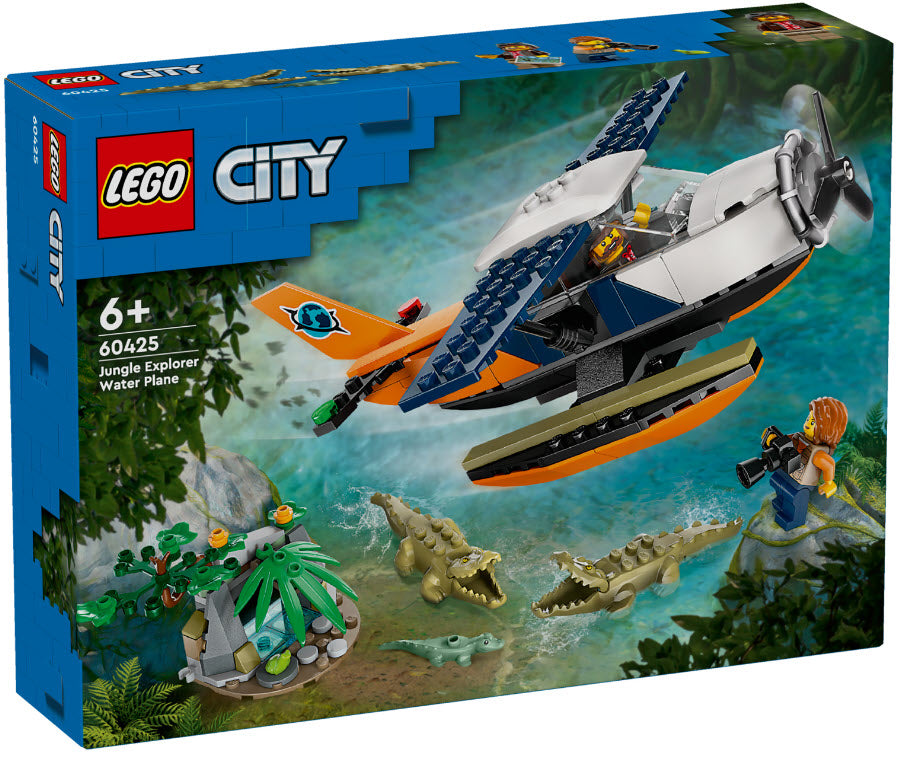 LEGO City 60425 Dschungelforscher-Wasserflugzeug