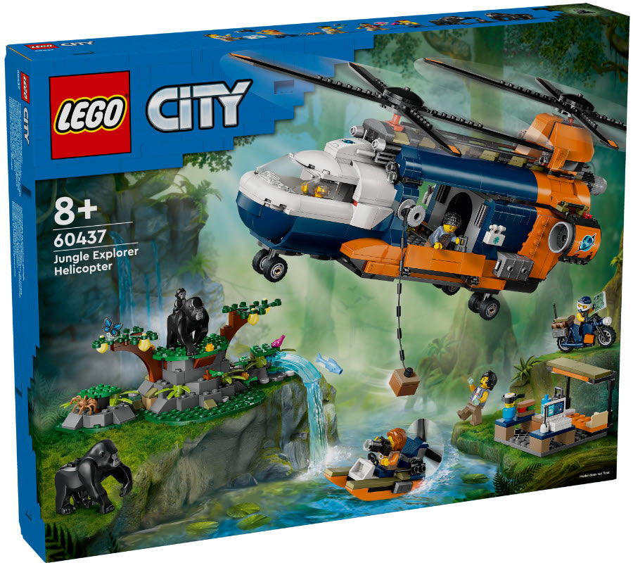 LEGO City 60437 Dschungelforscher-Hubschrauber