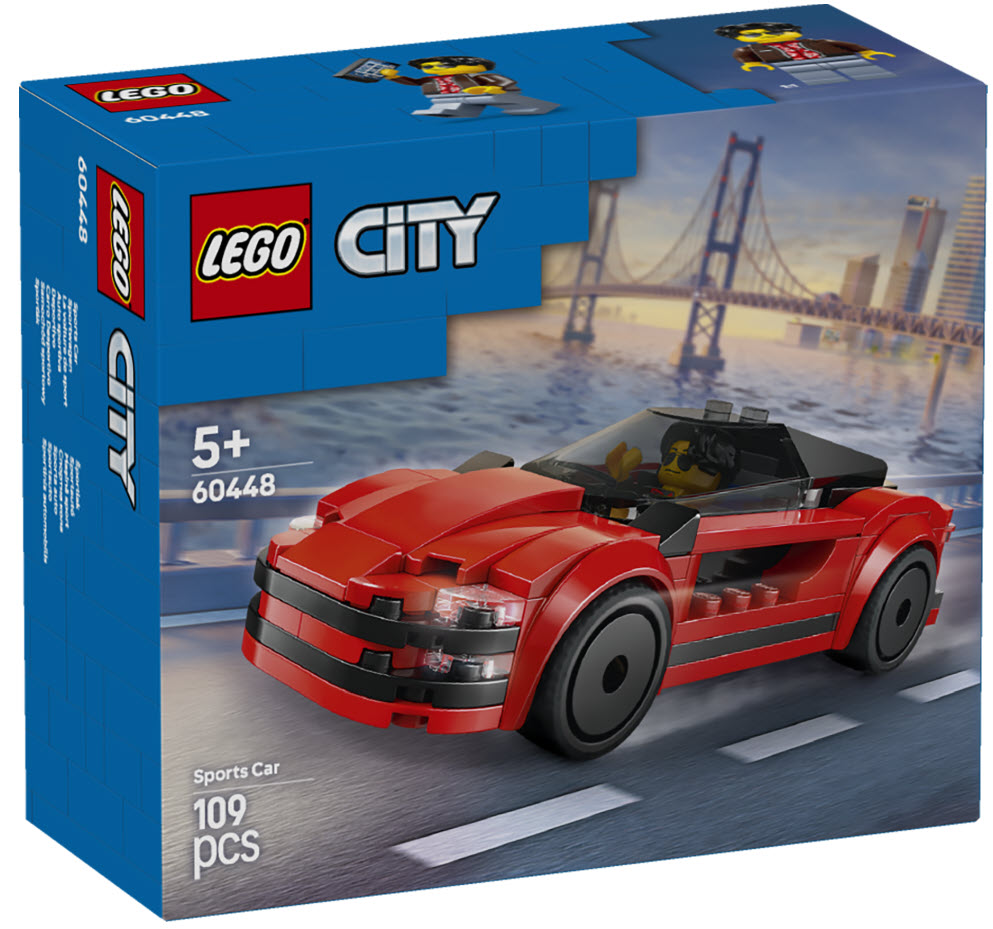 LEGO City 60448 Roter Sportwagen