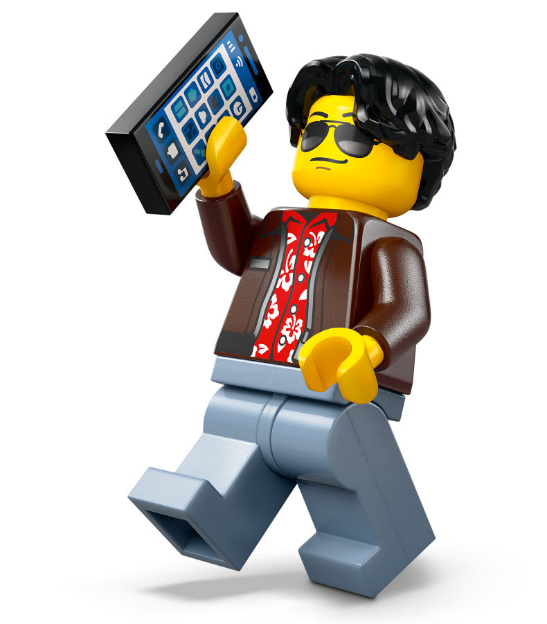 Minifiguren: LEGO City 60448 Roter Sportwagen