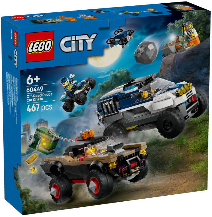 LEGO City 60449 Verfolgungsjagd im Polizeigeländewagen
