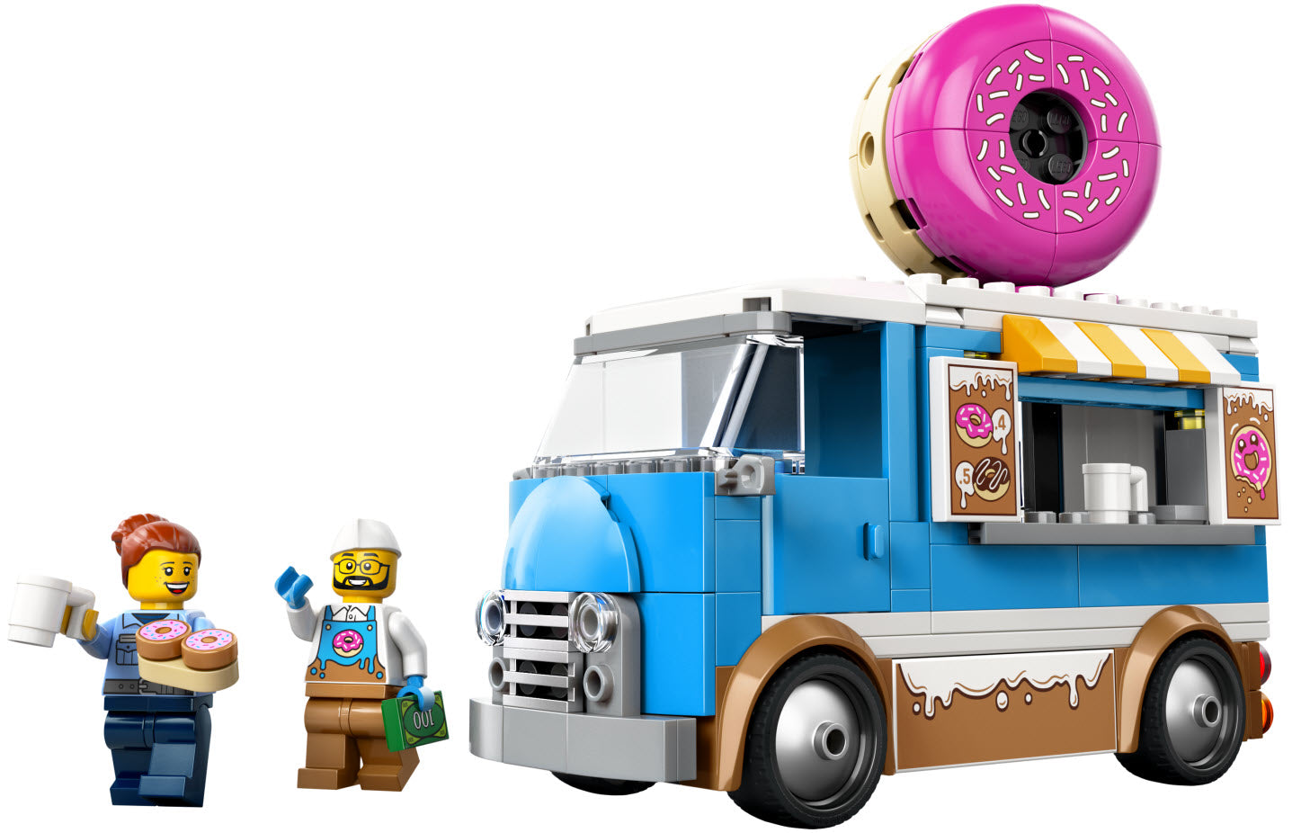 Inhalt: LEGO City 60452 Donut Truck