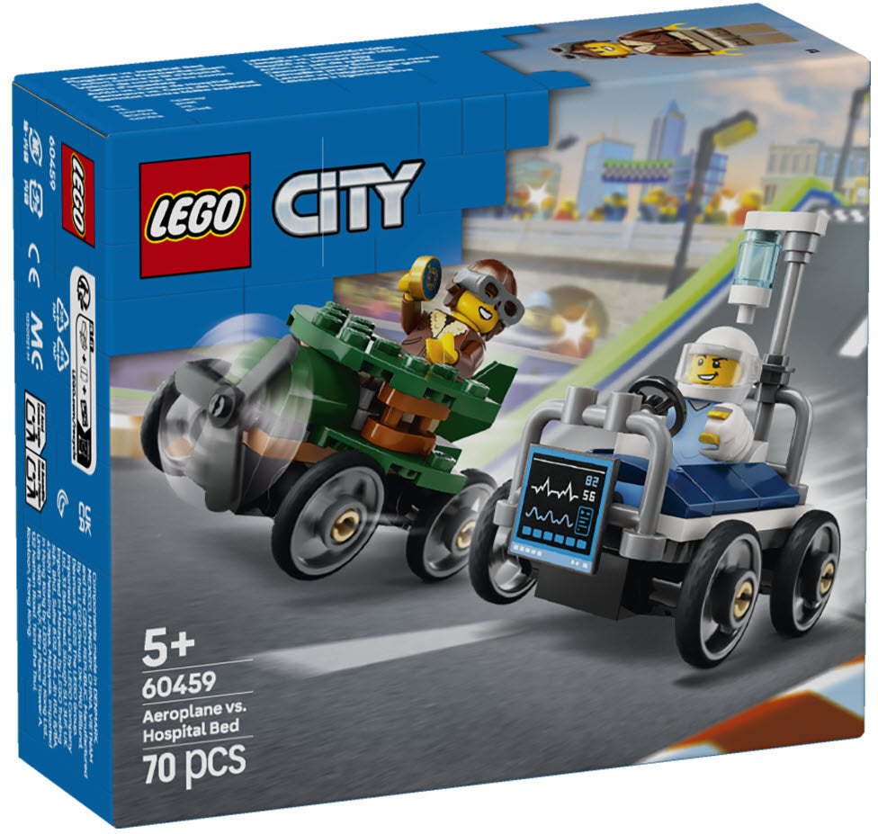 LEGO City 60459 Flugzeug vs. Krankenhausbett