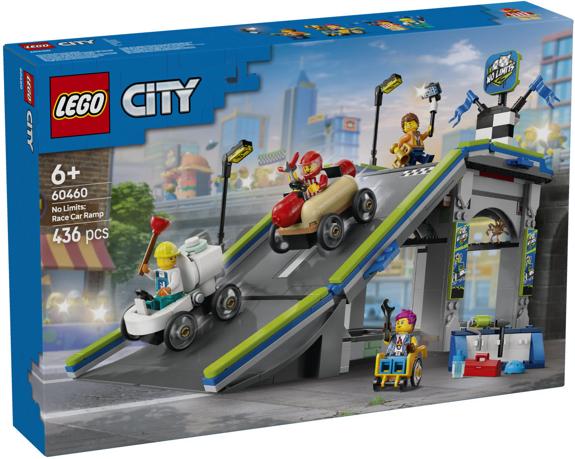 LEGO City 60460 Keine Limits: Seifenkistenrennen mit Rampe