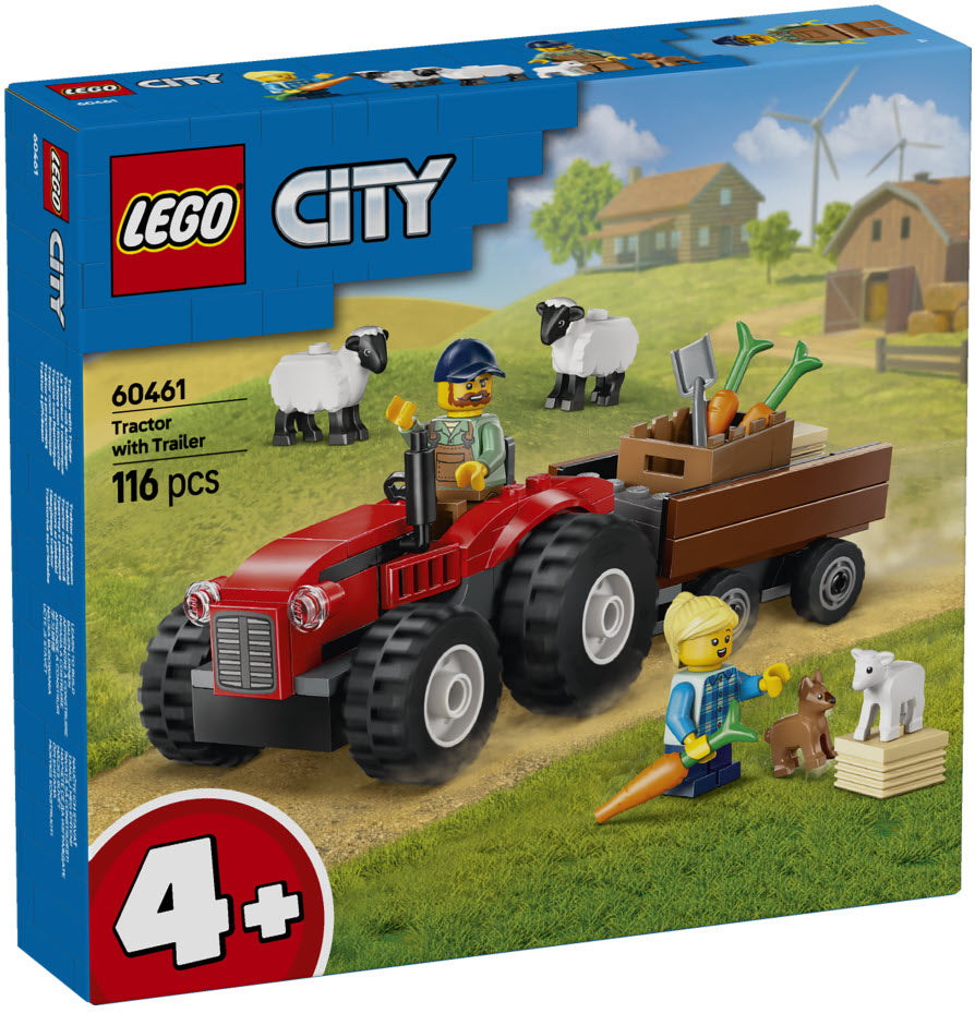 LEGO City 60461 Traktor mit Anhänger