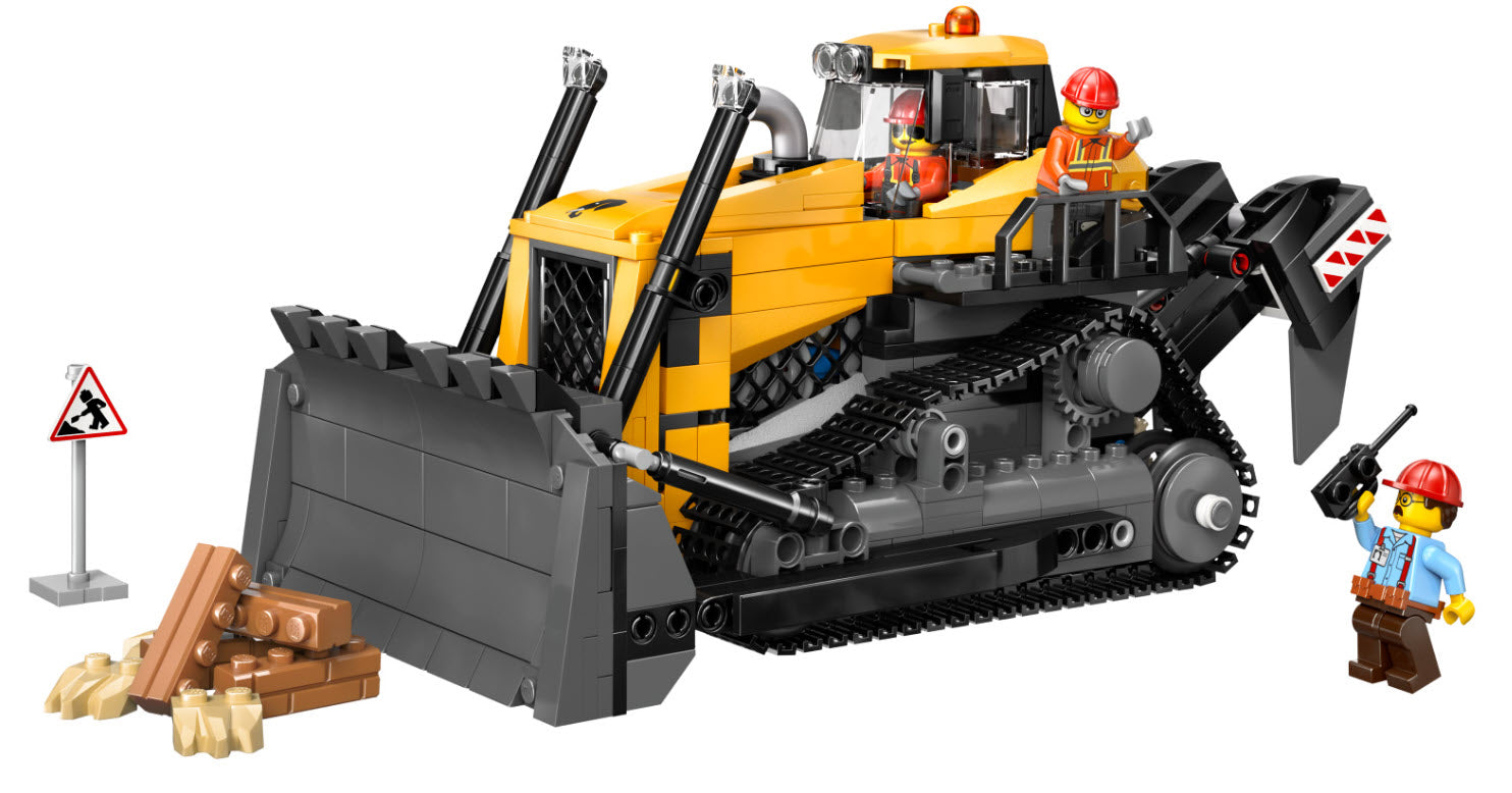 Inhalt: LEGO City 60466 Gelber Bulldozer