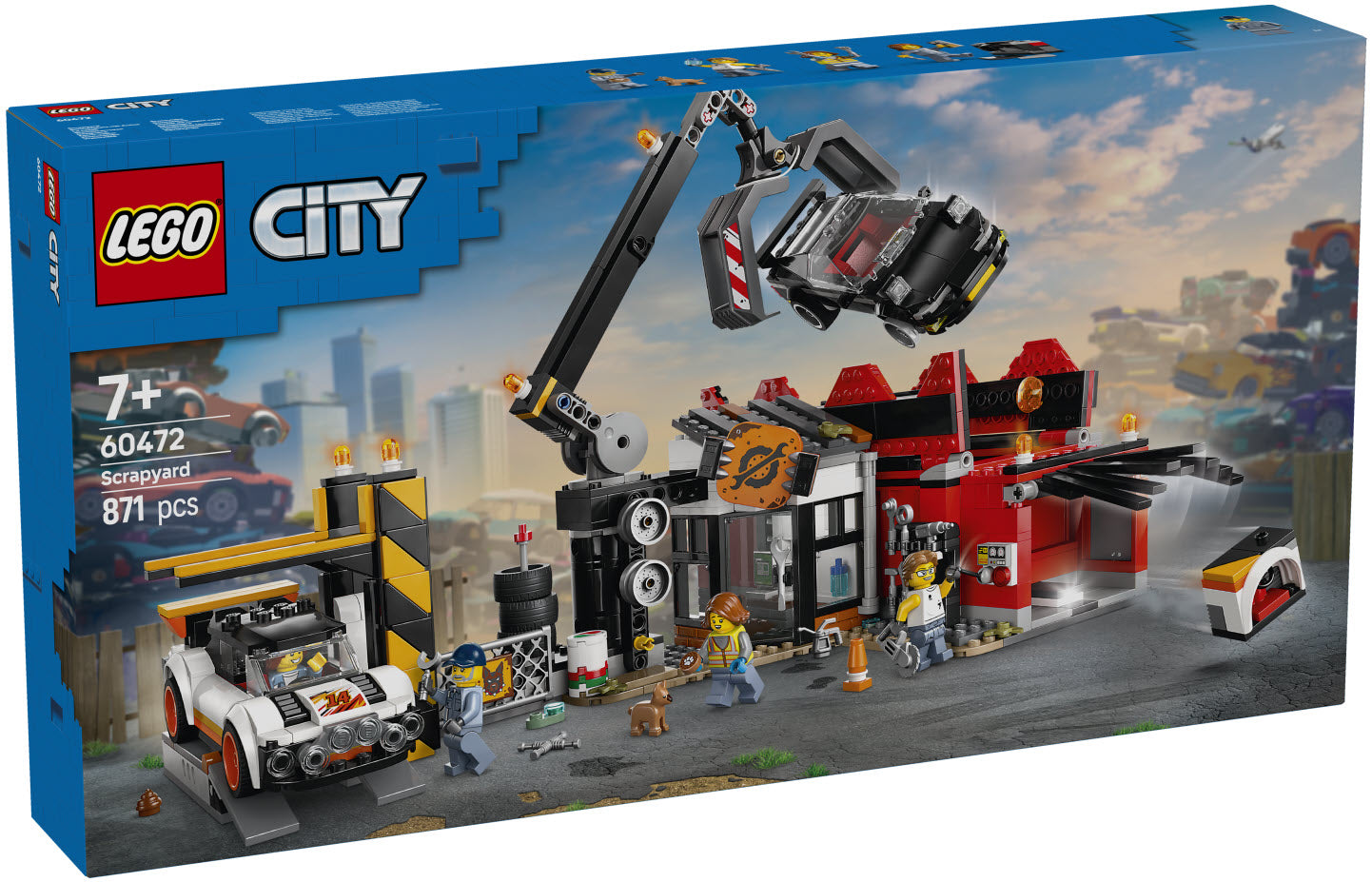 LEGO City 60472 Schrottplatz mit Autos