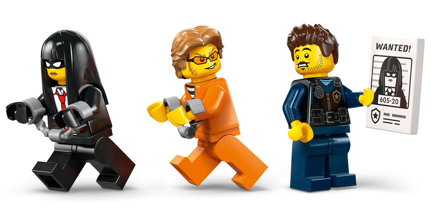 Minifiguren: LEGO City 60479 Gefangenentransporter