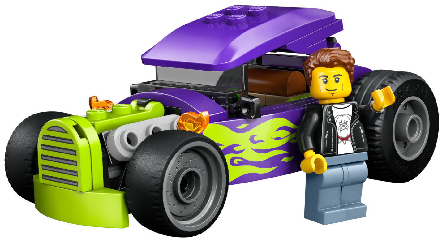 Inhalt: LEGO City 60485 Hot Rod