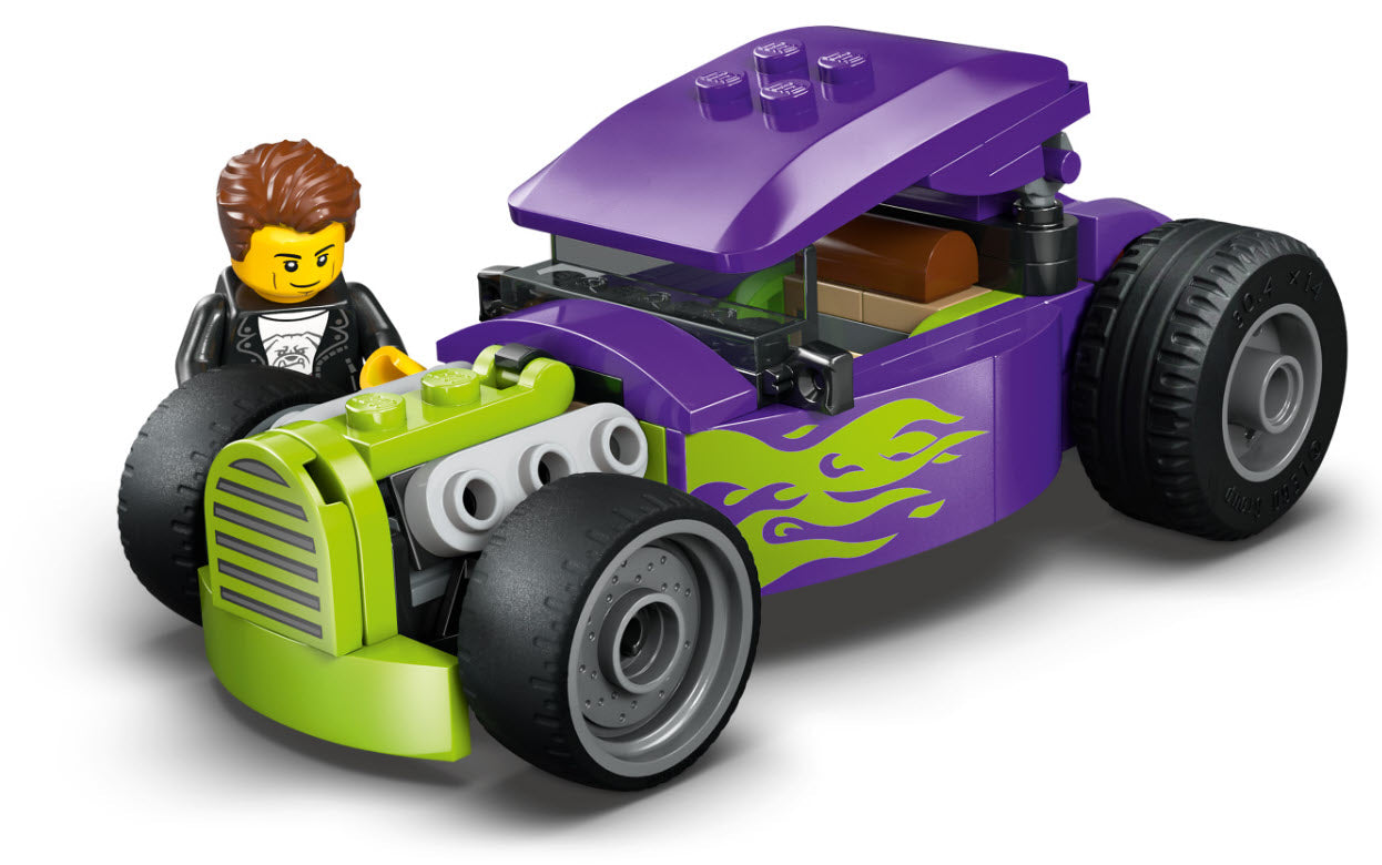 Detail 1: LEGO City 60485 Hot Rod