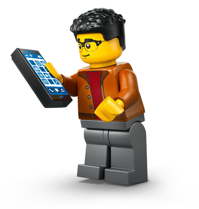 Minifiguren: LEGO City 60486 Elektro-Supersportwagen