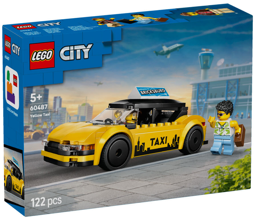 LEGO City 60487 Gelbes Taxi