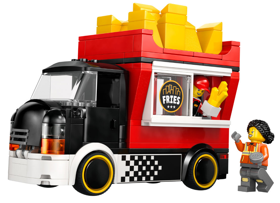 Inhalt: LEGO City 60488 Pommes-Truck