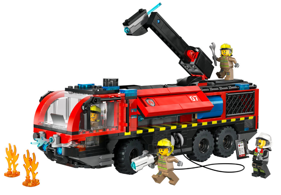 Inhalt: LEGO City 60499 Flughafenlöschfahrzeug