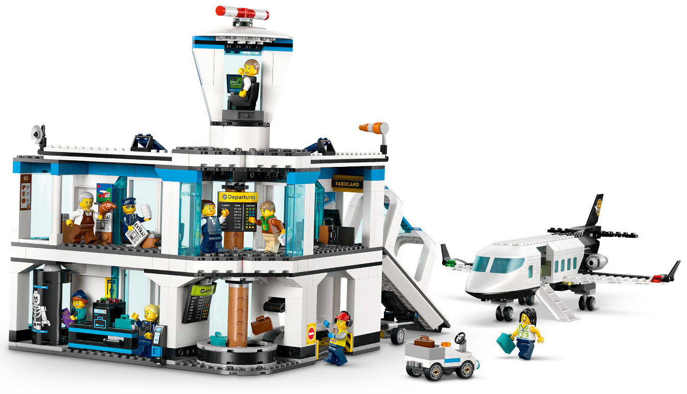 Detail 1: LEGO City 60502 Flughafen mit Flugzeug