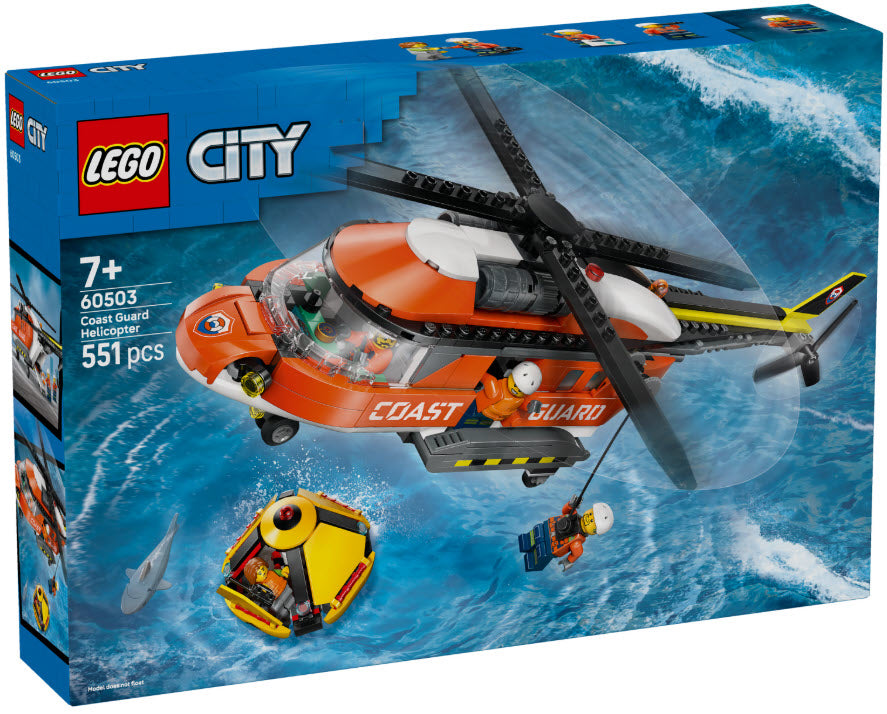 LEGO City 60503 Hubschrauber der Küstenwache