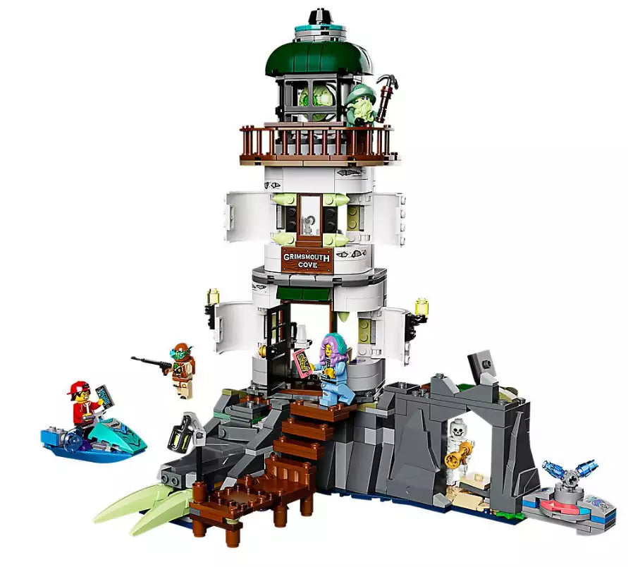 Inhalt: LEGO Hidden Side 70431 Der Leuchtturm der Dunkelheit
