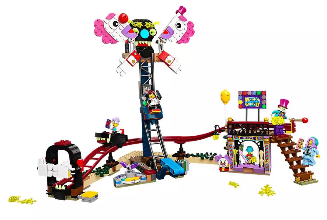 Inhalt: LEGO Hidden Side 70432 Geister-Jahrmarkt